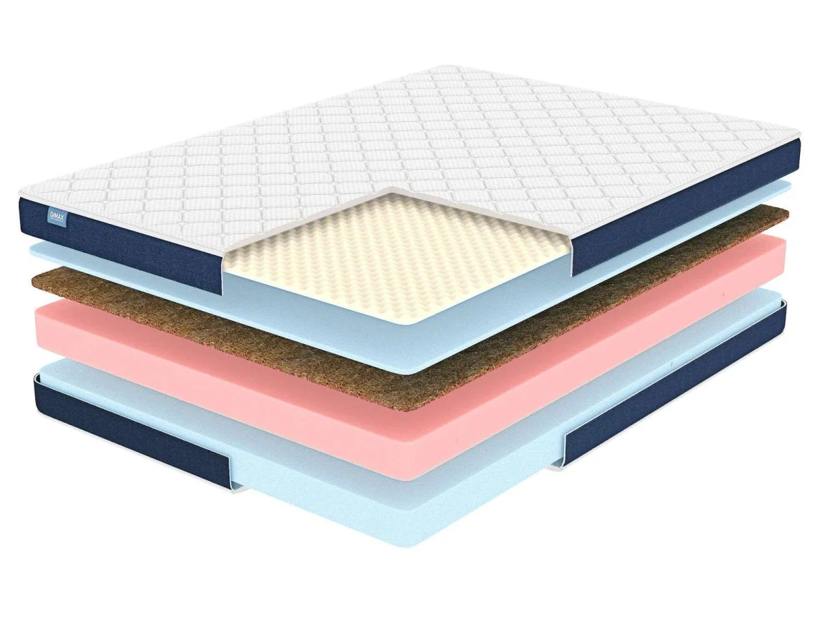 Матрас Dimax Практик 24 кокос массаж – купить в Самаре, цены в  интернет-магазине «МногоСна»